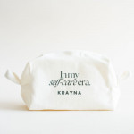 Krayna Cosmetic Bag – Trousse de Toilette en Coton