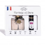 Paris Kiss – “Heritage of Paris” Eau de Parfum Femme + Spray Voyage